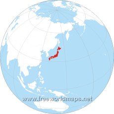 japan-globe