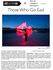 'Those Who Go East' press release-1